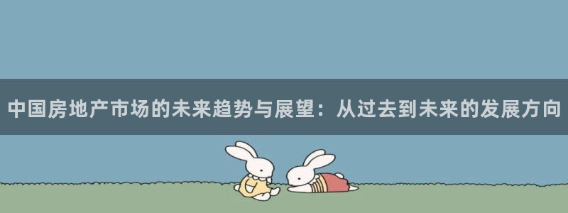 新宝5注册首页：中国房地产市场的未来趋势与展望：从过去到未来