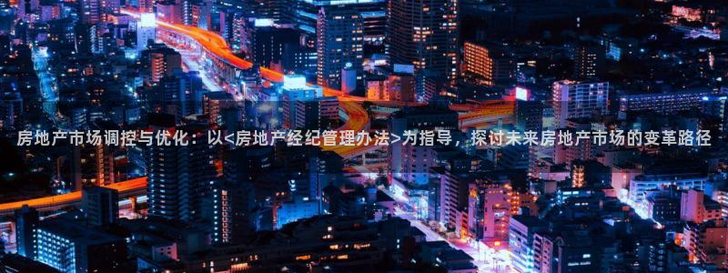 新宝那2O5O5O：房地产市场调控与优化：以<房地产经纪管理