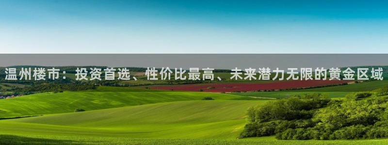 新宝b2O5O5O：温州楼市：投资首选、性价比最高、未来潜力