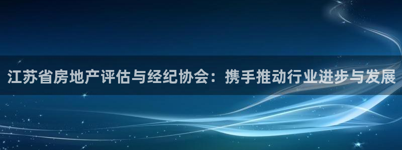 皇冠新宝5：江苏省房地产评估与经纪协会：携手推动行业进步与发