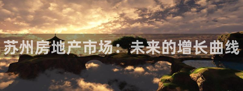 新宝rm5：苏州房地产市场：未来的增长曲线