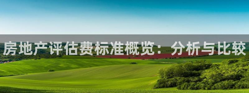 新宝5手机平台登陆：房地产评估费标准概览：分析与比较