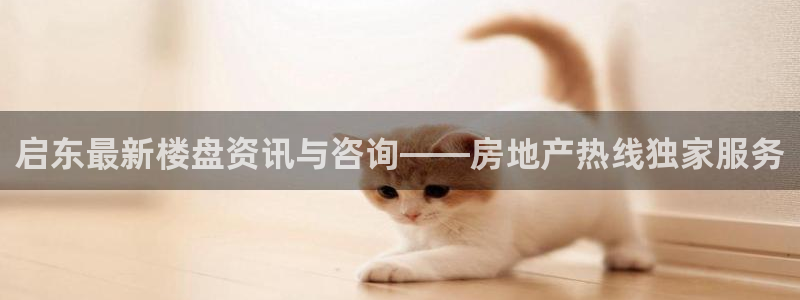 新宝5登录测速中心：启东最新楼盘资讯与咨询——房地产热线独家