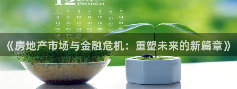新宝5平台登录注册：《房地产市场与金融危机：重塑未来的新篇章