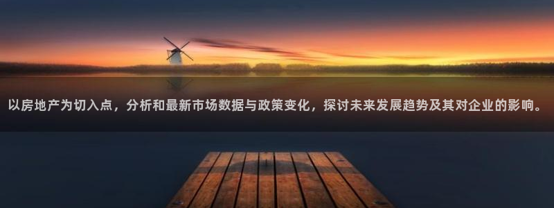 新宝5主管：以房地产为切入点，分析和最新市场数据与政策变化，