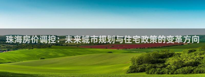 新宝cR一5：珠海房价调控：未来城市规划与住宅政策的变革方向