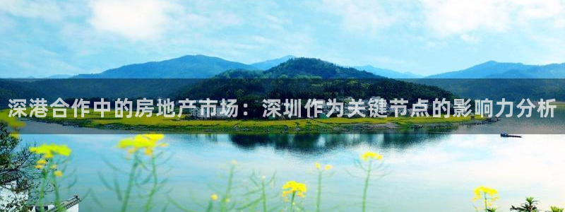 新宝5测速下载：深港合作中的房地产市场：深圳作为关键节点的影