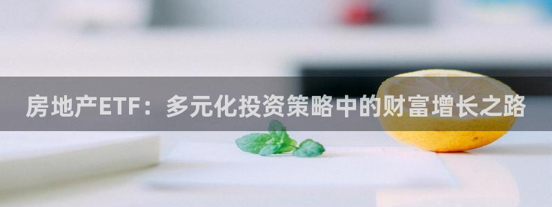 新宝5下载软件：房地产ETF：多元化投资策略中的财富增长之路