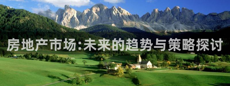新宝5娱乐没：房地产市场:未来的趋势与策略探讨