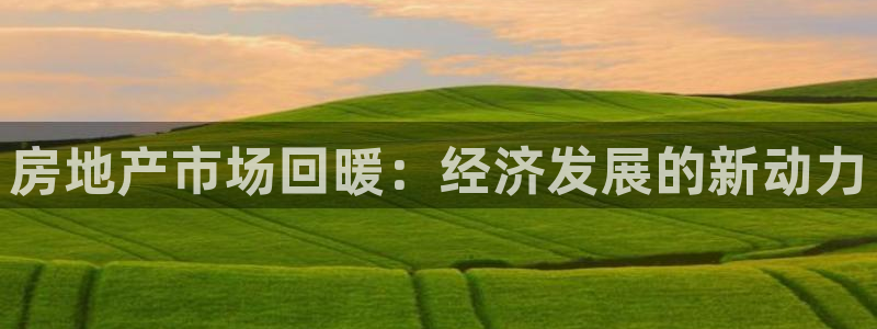 新宝5注册登录：房地产市场回暖：经济发展的新动力